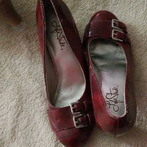 Red high heels